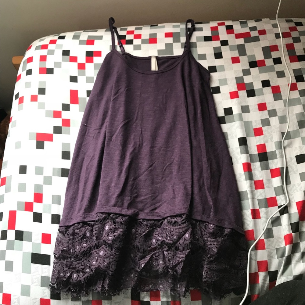 Lacey Purple Tank